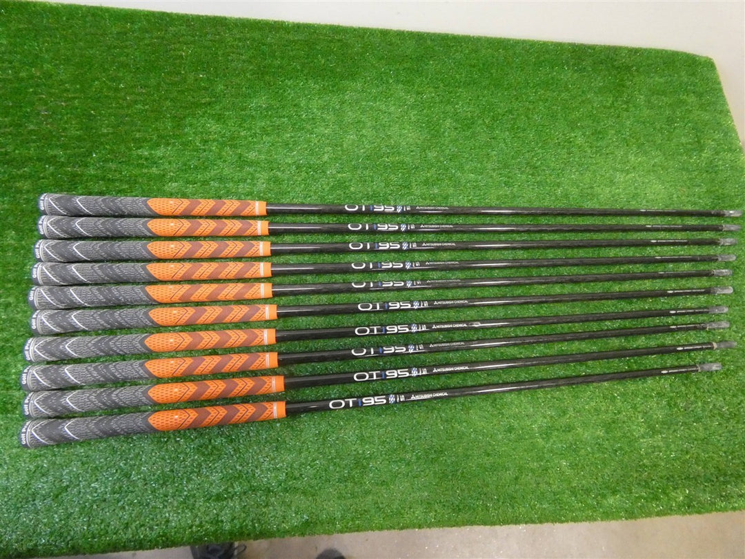 Mitsubishi OTi 95 Stiff Flex 95g Graphite Set of 10 Pulled Iron Shafts
