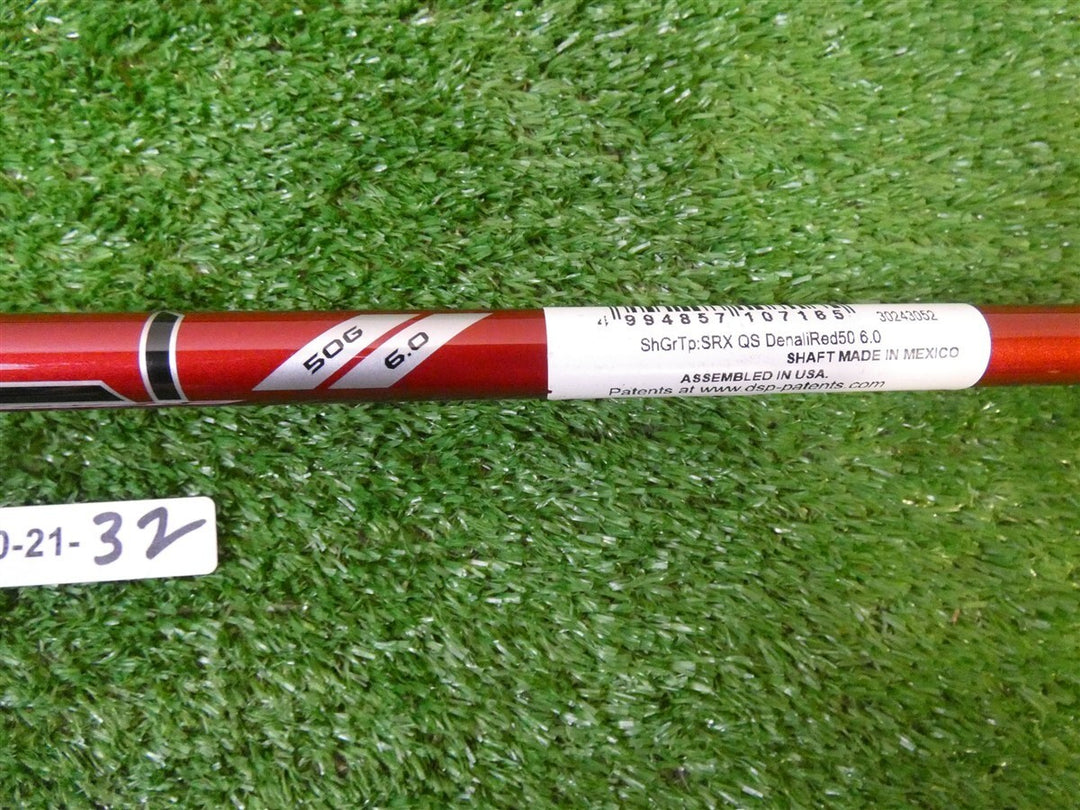 Srixon Project X Denali Red 50G 6.0 Stiff Flex Driver Shaft 44.25" MINT