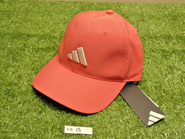 ADIDAS Womens Tour Badge Adjustable Golf Hat Salmon Pink New