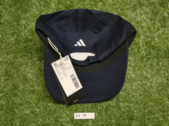 ADIDAS Womens Cotton Birdies Club Adjustable Golf Hat Navy Blue New