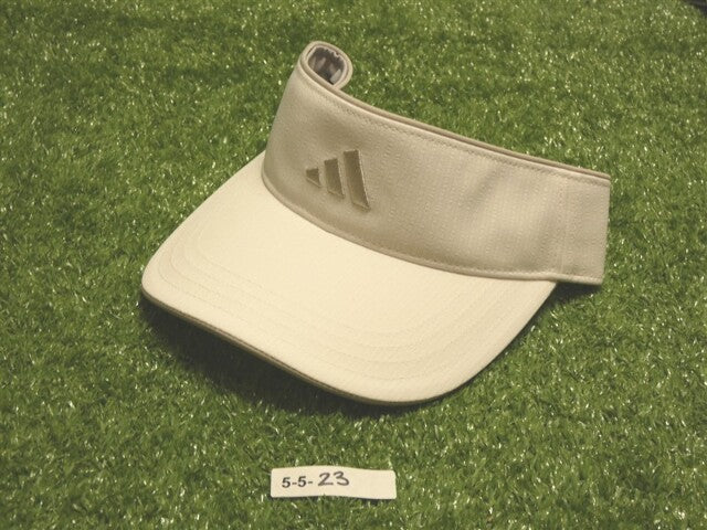 ADIDAS Womens Fairway Adjustable Golf Visor White/Silver New