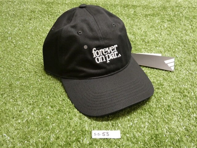 ADIDAS Mens Forever On Par Soft Cap Adjustable Golf Hat Black New