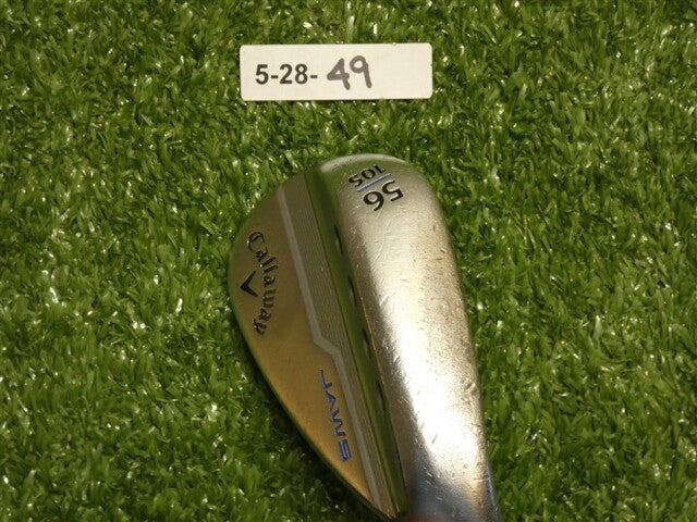 Callaway MD5 Jaws Chrome 56* 10* Sand Wedge S Grind Recoil F2 Senior Graphite