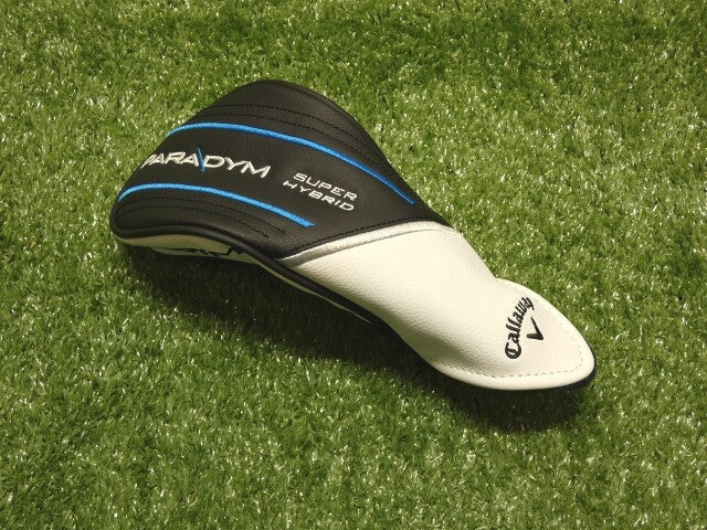 Callaway Paradym Super Hybrid Rescue Headcover Black/White/Blue New