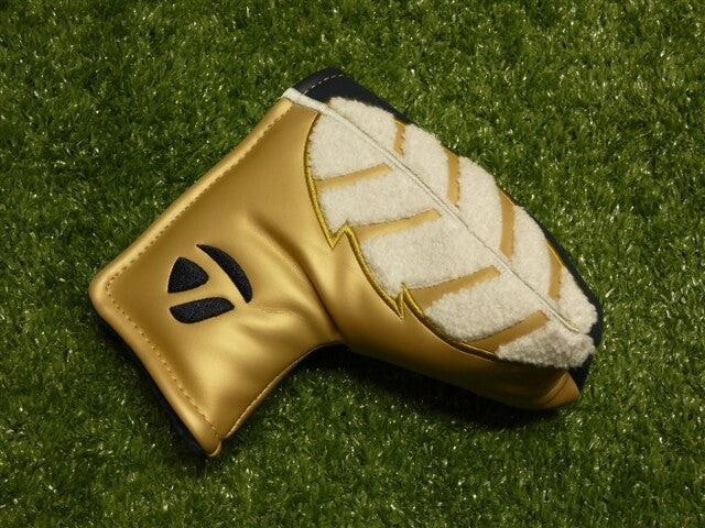 TaylorMade 2025 PGA Professional Championship Blade Putter Headcover Gold New