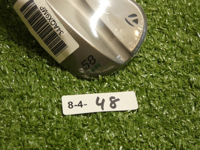 TaylorMade MG4 Raw 58* 08* Lob Wedge LB 2• Tour Issue Head Only New