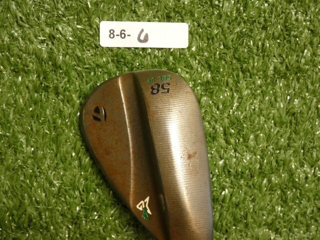 TaylorMade MG4 Raw 58-09* Lob Wedge SBC 2• Tour Issue DG S400 Steel