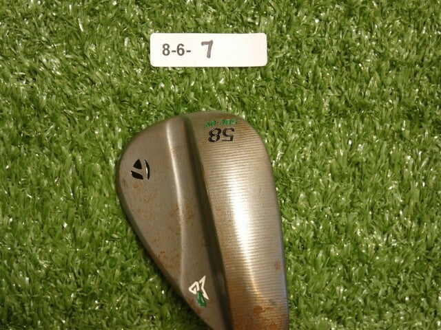 TaylorMade MG4 Raw 58-09* Lob Wedge SBC 2• Tour Issue DG 115 Steel Excellent