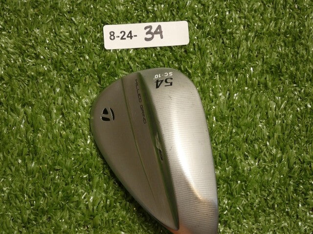TaylorMade Milled Grind MG5 Satin Chrome 54* 10* Sand Wedge SC DG 115 Steel Mint