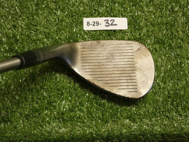 Titleist SM10 Jet Black Custom 58-4* Lob Wedge T Grind SteelFiber Stiff Graphite