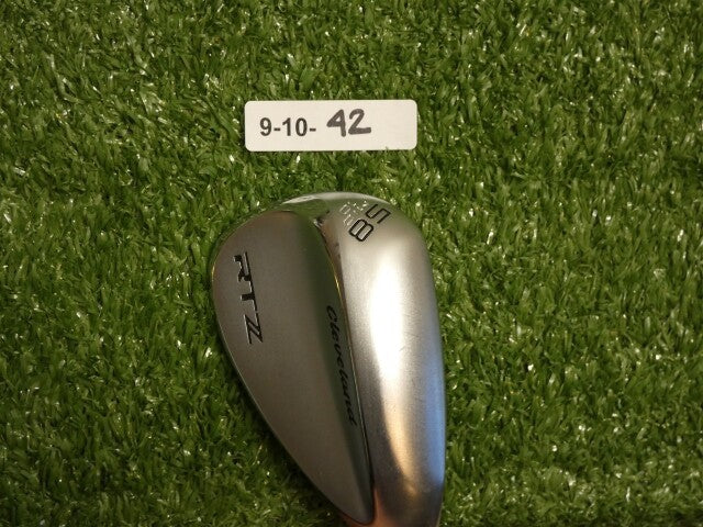 Cleveland RTZ ZipCore 58* 10* Lob Wedge Mid DG Spinner Steel Excellent