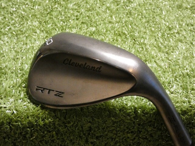 Cleveland RTZ ZipCore Black Satin 60* 10* Lob Wedge Mid DG Spinner Steel Mint