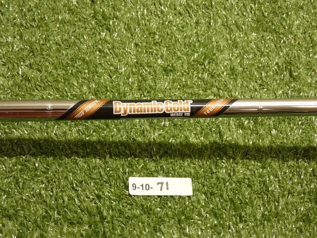 TaylorMade Hi-Toe 4 Copper Left Hand 58* 10* Lob Wedge ATS Grind DG Steel Mint