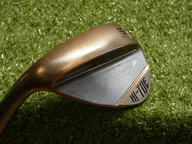 TaylorMade Hi-Toe 4 Copper Left Hand 58* 10* Lob Wedge ATS Grind DG Steel Mint