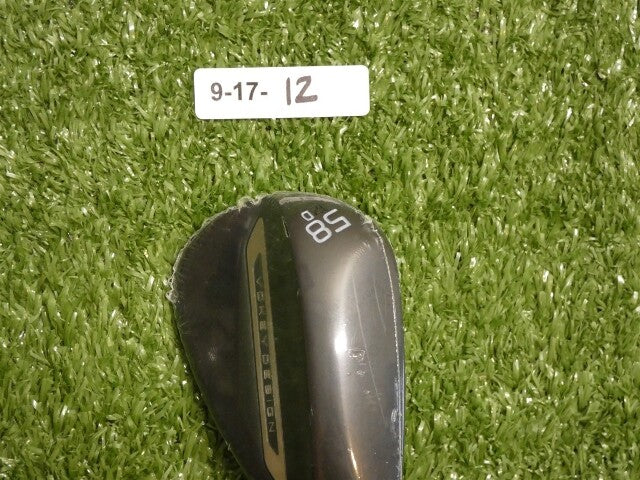Titleist Vokey SM11 Jet Black 58* 12* Lob Wedge D Grind Dynamic Gold Steel New