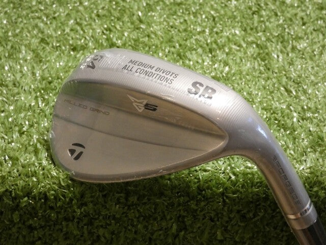 TaylorMade Milled Grind MG5 Satin Chrome 54* 12* Sand Wedge SB DG 115 Steel New