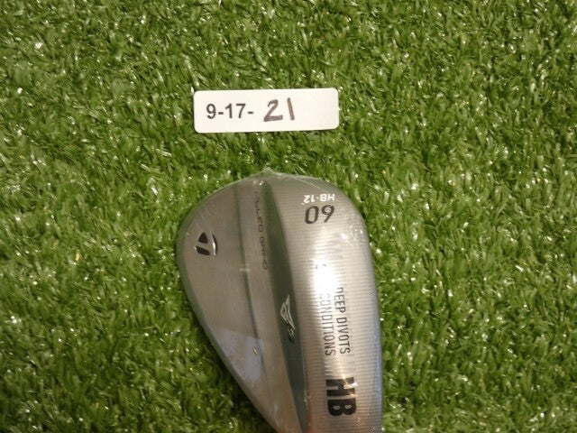 TaylorMade Milled Grind MG5 Satin Chrome 60* 12* Lob Wedge HB DG 115 Steel New