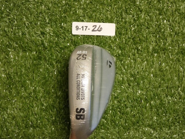 TaylorMade Milled Grind MG5 Left Hand 52* 09* Gap Wedge SB DG 115 Steel New