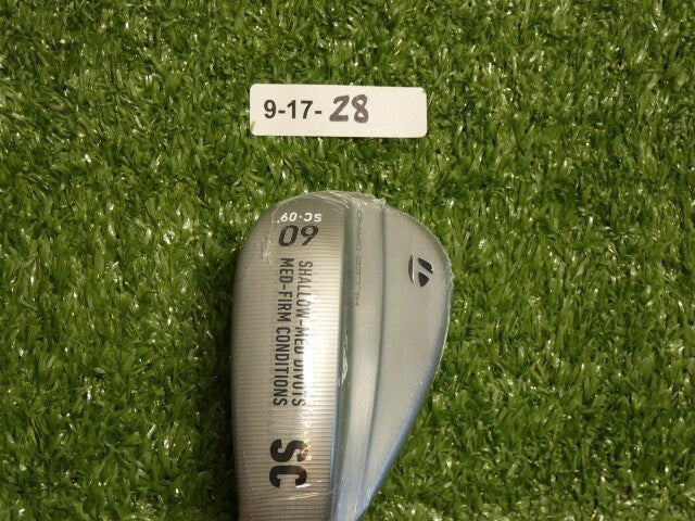 TaylorMade Milled Grind MG5 Left Hand 60* 09* Lob Wedge SC DG 115 Steel New