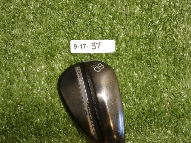 Titleist Vokey SM10 Black Vapor 60* 08* Lob Wedge M Grind DG Onyx Steel