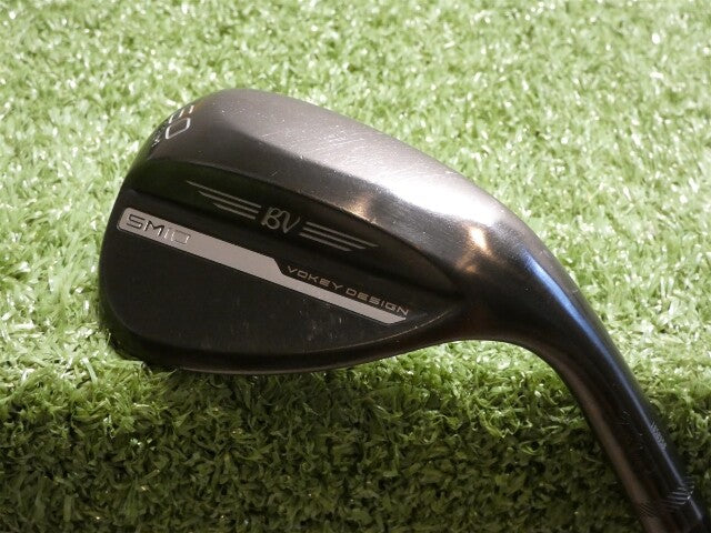 Titleist Vokey SM10 Black Vapor 60* 08* Lob Wedge M Grind DG Onyx Steel