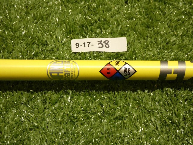 Titleist HZRDUS Yellow Hand Crafted 76g 6.5 Extra Stiff Driver Shaft w/Tip Mint