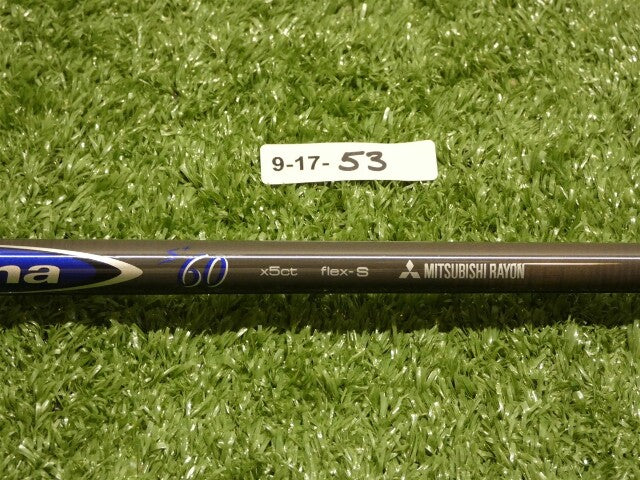 Titleist Mitsubishi Diamana S+ Blue x5ct 60 S Stiff Driver Shaft w/Tip