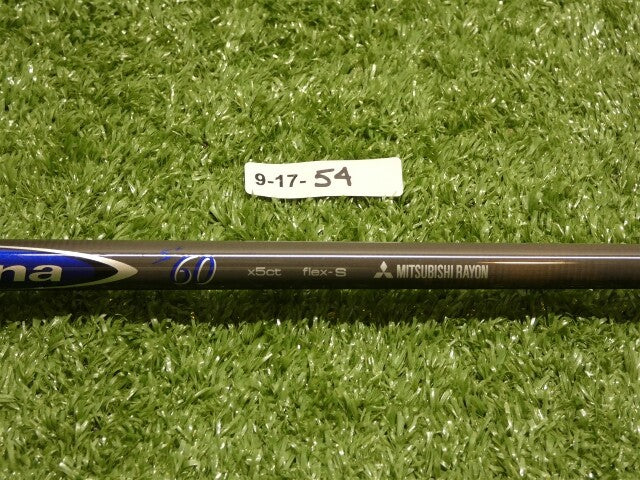 Titleist Mitsubishi Diamana S+ Blue x5ct 60 S Stiff Driver Shaft w/Tip