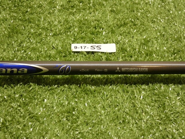Titleist Mitsubishi Diamana S+ Blue x5ct 60 S Stiff Driver Shaft w/Tip