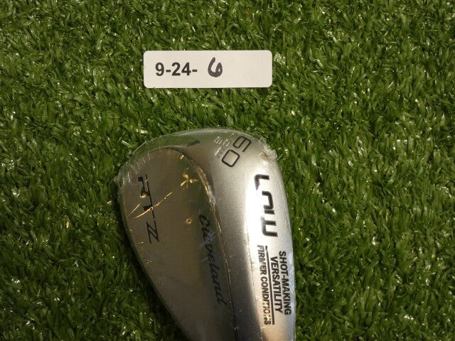 Cleveland RTZ ZipCore Tour Satin 60* 6* Lob Wedge Low DG Spinner Steel New