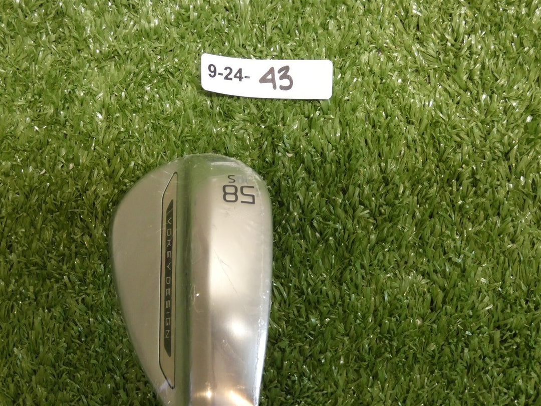 Titleist Vokey SM11 Tour Chrome 58* 10* Lob Wedge S Grind Dynamic Gold Steel New