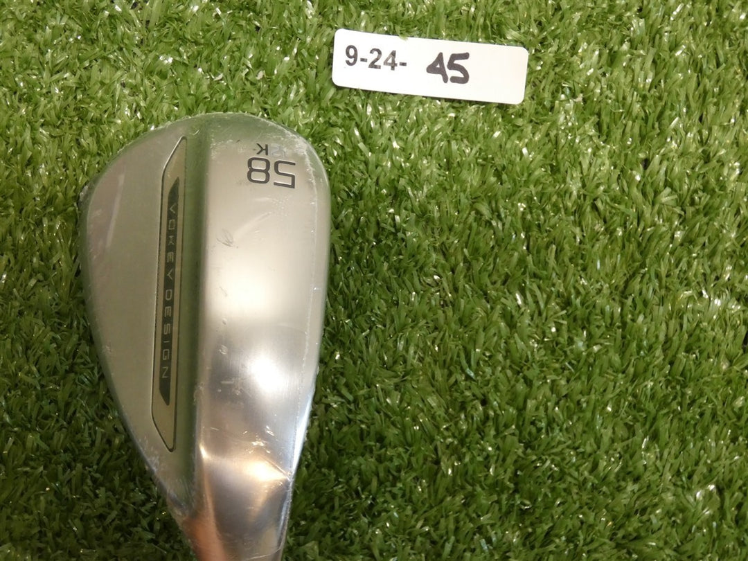 Titleist Vokey SM11 Tour Chrome 58* 12* Lob Wedge K Grind Dynamic Gold Steel New