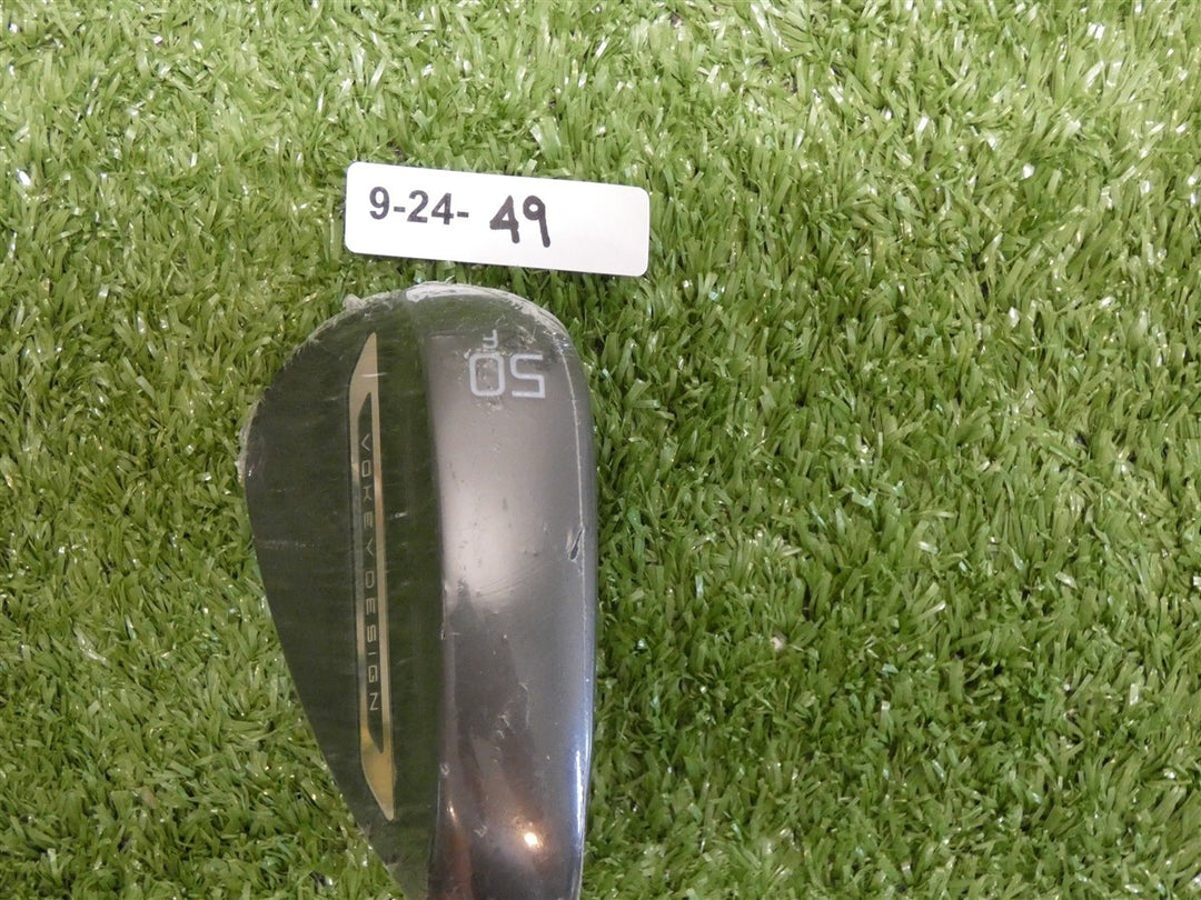 Titleist Vokey SM11 Jet Black 50* 12* Gap Wedge F Grind Dynamic Gold Steel New