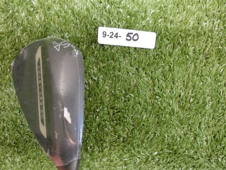 Titleist Vokey SM11 Jet Black 54* 12* Sand Wedge D Grind Dynamic Gold Steel New