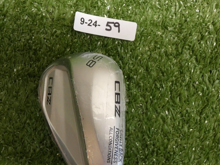 Cleveland CBZ ZipCore Tour Satin 58* 12* Lob Wedge KBS Hi-Rev G 80 Graphite New