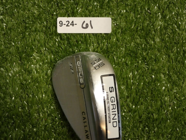 Callaway Opus SP Chrome 50* 10* Gap Wedge S Grind Dynamic Gold S200 Steel New