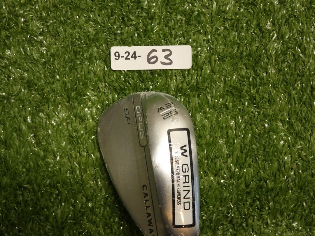 Callaway Opus SP Chrome 52* 12* Gap Wedge W Grind Dynamic Gold S200 Steel New