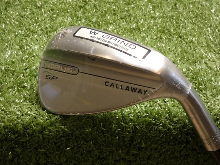 Callaway Opus SP Chrome 52* 12* Gap Wedge W Grind Dynamic Gold S200 Steel New