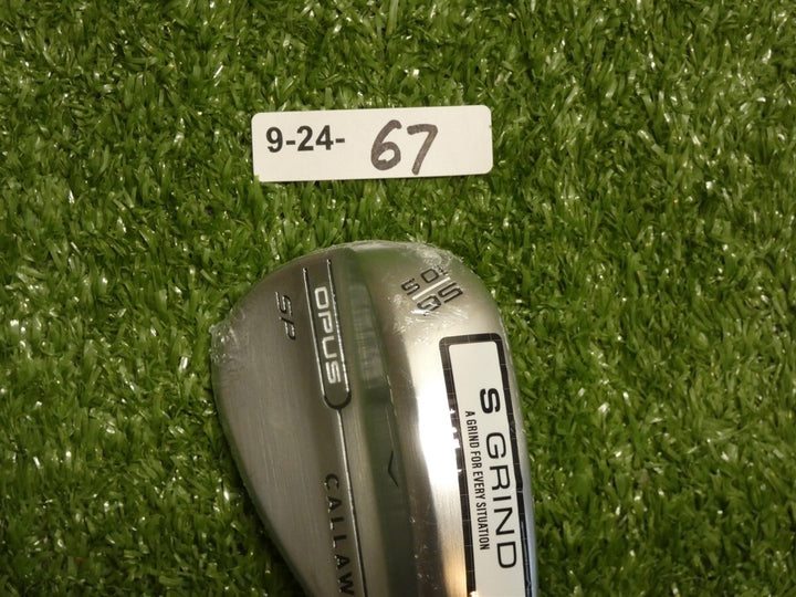 Callaway Opus SP Chrome 56* 10* Sand Wedge S Grind Dynamic Gold S200 Steel New