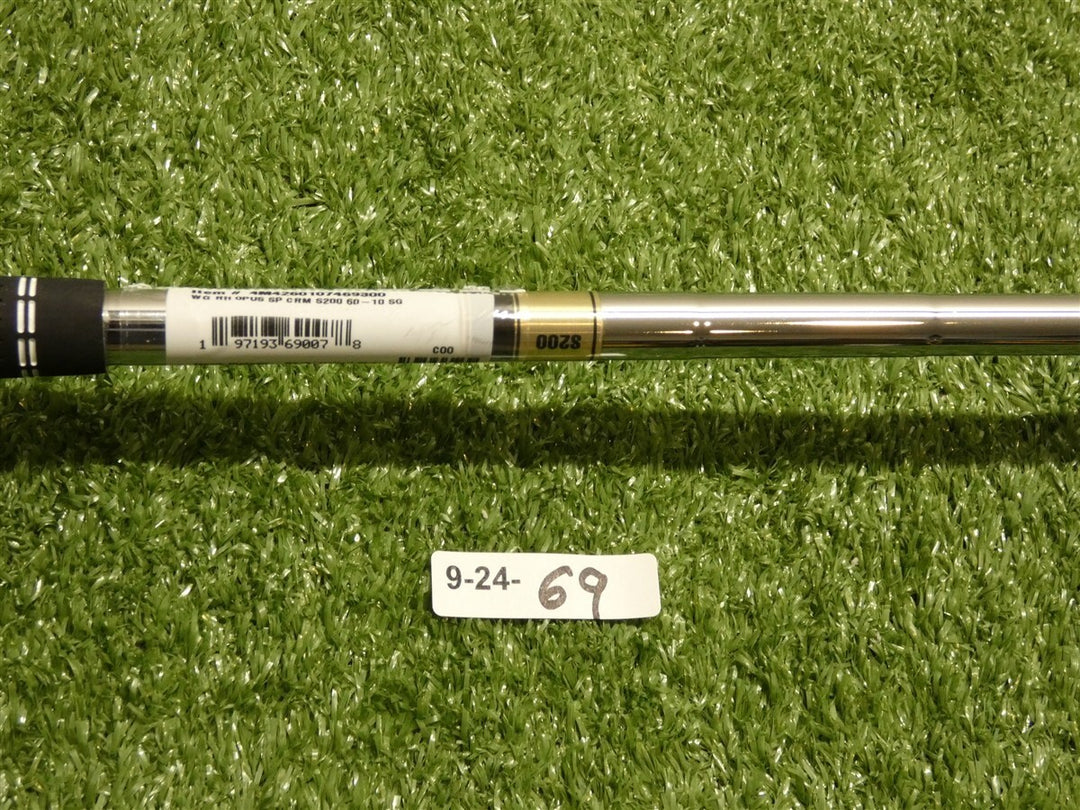 Callaway Opus SP Chrome 60* 10* Lob Wedge S Grind Dynamic Gold S200 Steel New