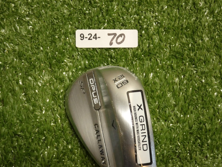 Callaway Opus SP Chrome 60* 12* Lob Wedge X Grind Dynamic Gold S200 Steel New