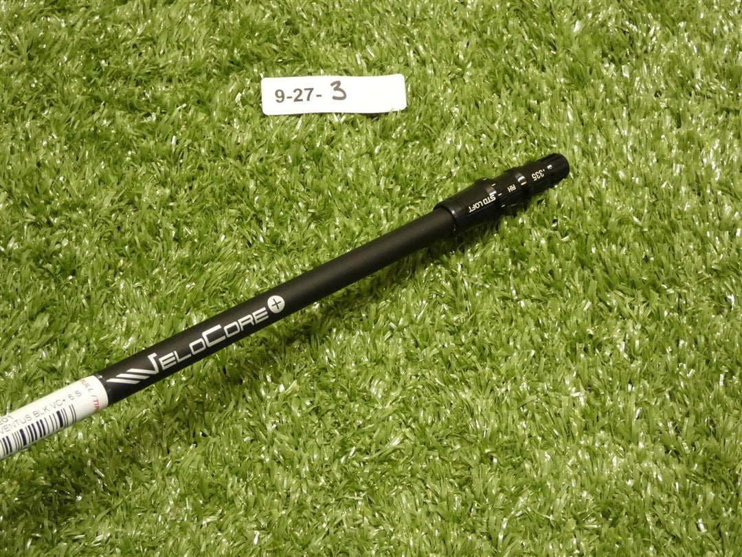 TaylorMade Ventus Black VeloCore+ Plus 6-S Stiff Driver Shaft w/Tip New