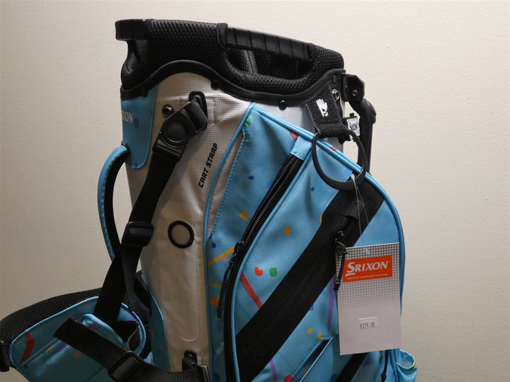 Srixon Tour Ink S3 6-Way Carry Stand Golf Bag Blue Ink Splatter New