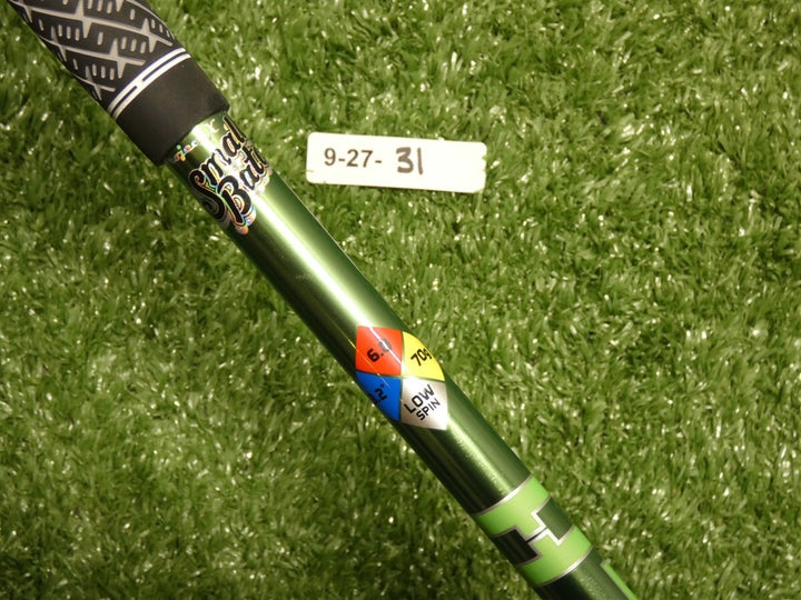 TaylorMade HZRDUS Smoke Green Small Batch Hulk 70g 6.0 Stiff 3 Wood Shaft w/Tip