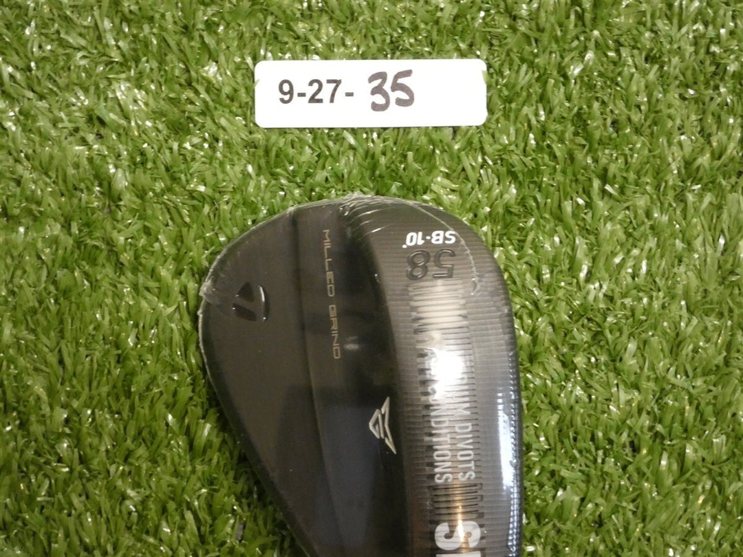 TaylorMade Milled Grind MG5 Charcoal 58* 10* Lob Wedge SB DG 115 Steel New