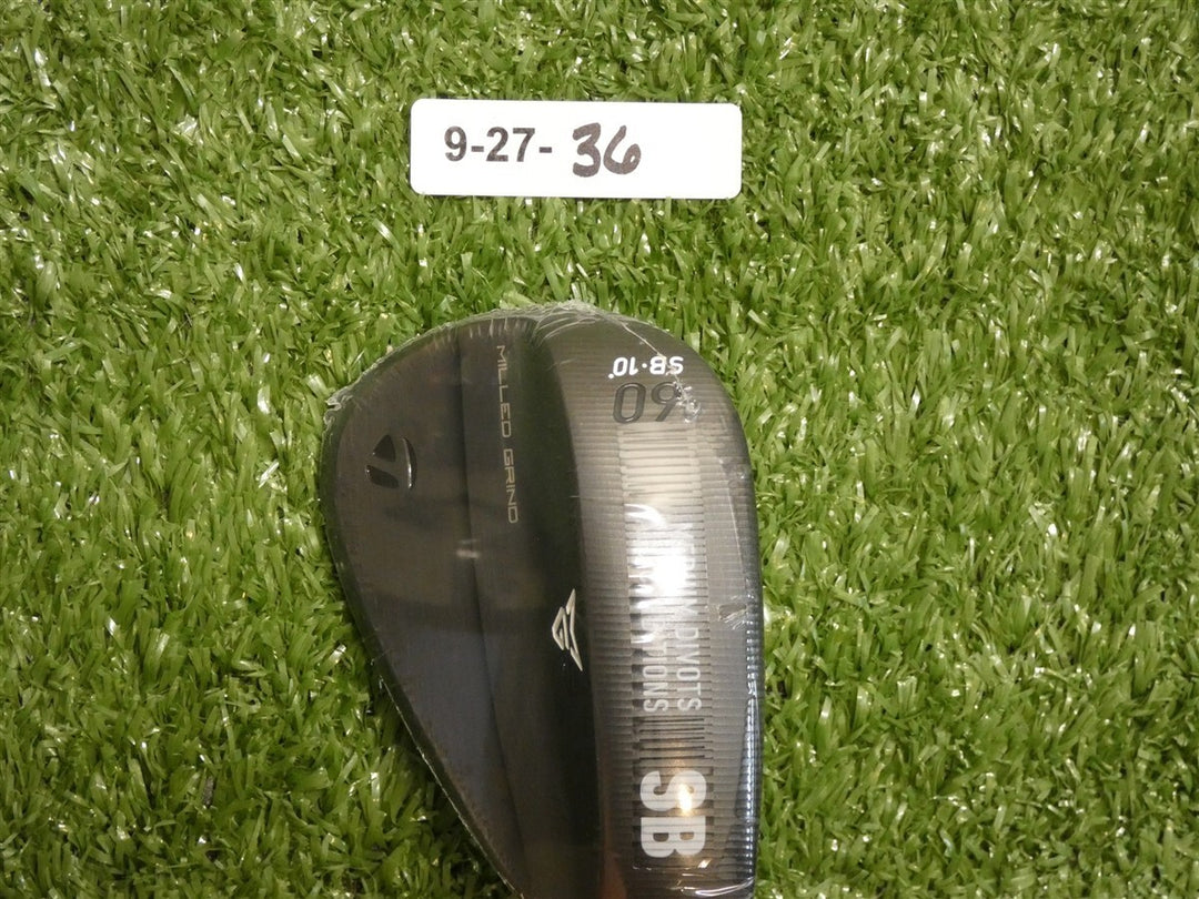 TaylorMade Milled Grind MG5 Charcoal 60* 10* Lob Wedge SB DG 115 Steel New