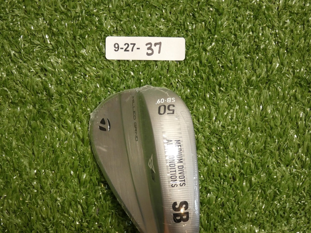 TaylorMade Milled Grind MG5 Satin Chrome 50* 09* Gap Wedge SB DG 115 Steel New