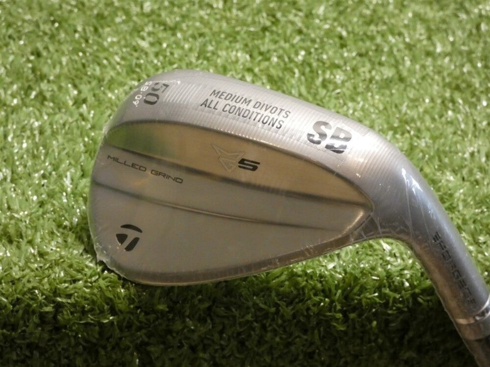TaylorMade Milled Grind MG5 Satin Chrome 50* 09* Gap Wedge SB DG 115 Steel New