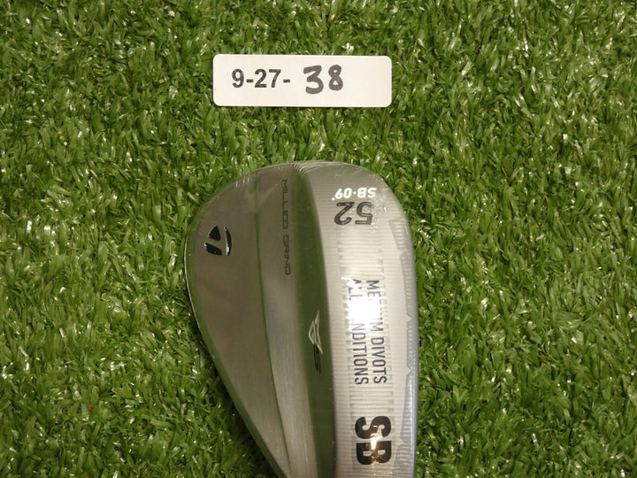 TaylorMade Milled Grind MG5 Satin Chrome 52* 09* Gap Wedge SB DG 115 Steel New
