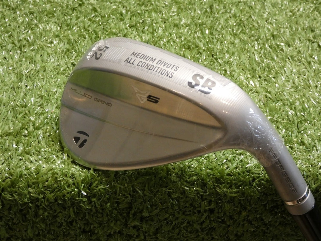 TaylorMade Milled Grind MG5 Satin Chrome 52* 09* Gap Wedge SB DG 115 Steel New